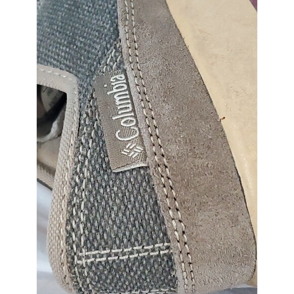 Mens 7.5 Columbia Four Fish Canvas Sneakers BM2030-250 Green - Picture 9 of 12